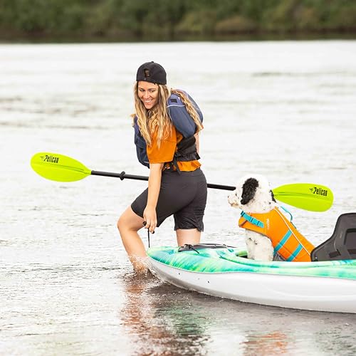 Standard Kayak Paddle with Aluminum Shaft and Polypropylene Blade N416