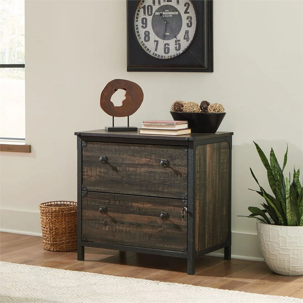 Carbon Oak Engineered Wood Lateral File F603