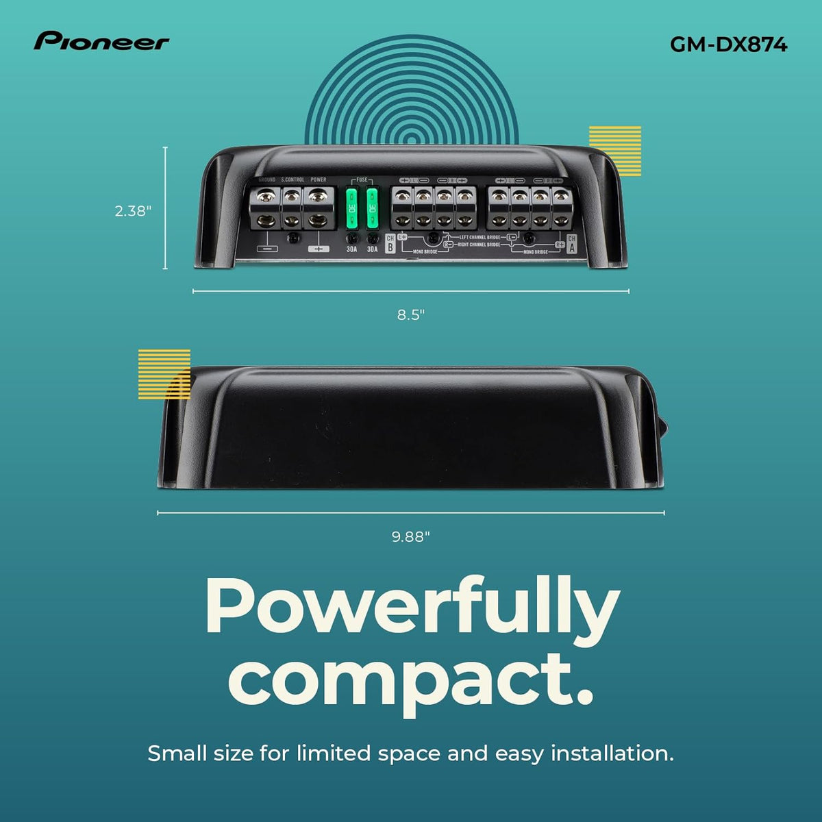 4-Channel Class D Amplifier H4927