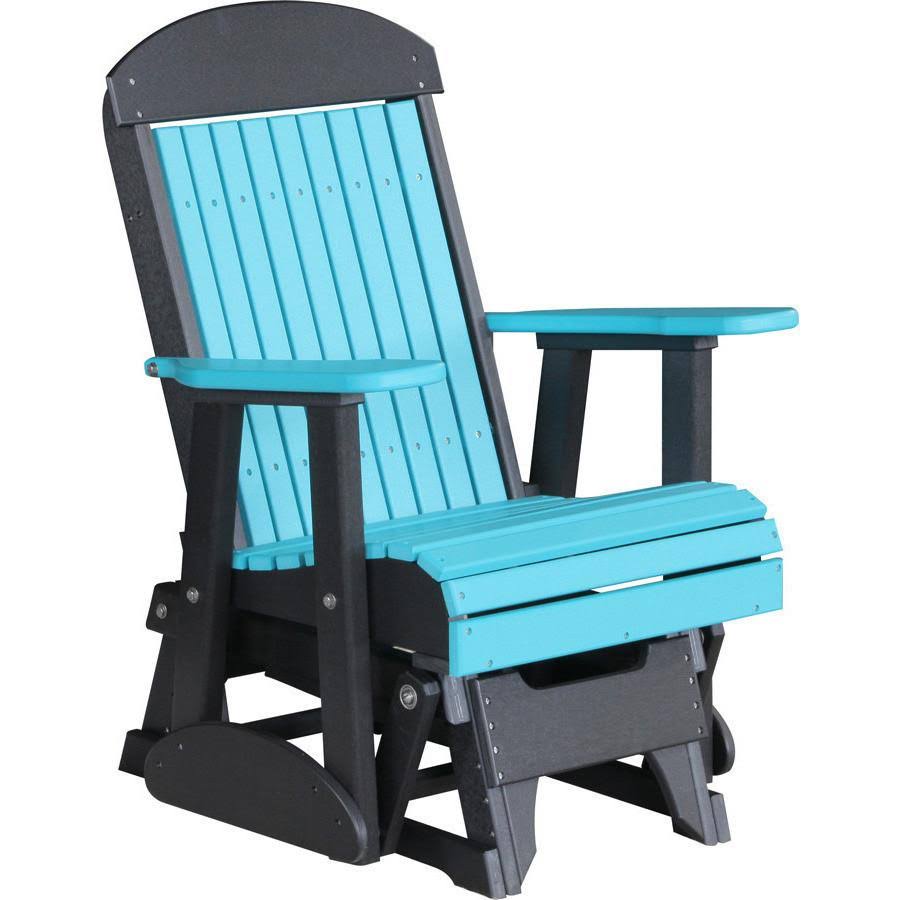 Highback Recycled Plastic Glider Chair G36079