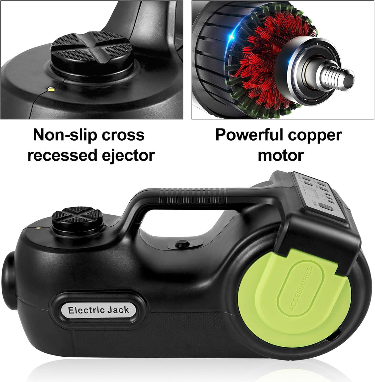 5 Ton Electric Floor Jack with LED Light C6668