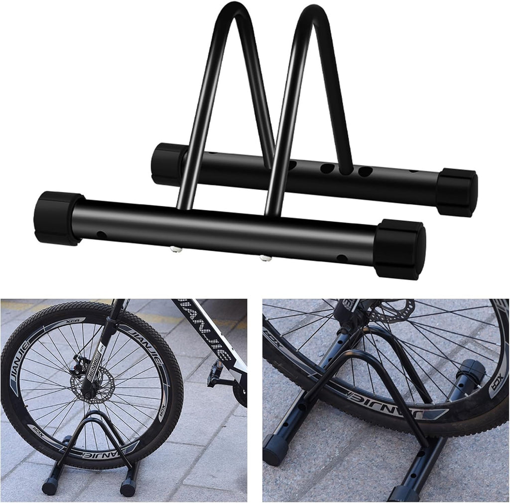 Adjustable Single Bike Floor Stand Parking Rack J40985