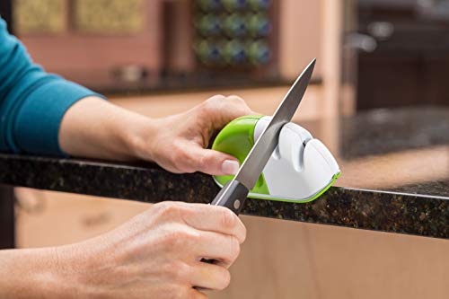 Compact 2-Stage Diamond Ceramic Sharpener G3218