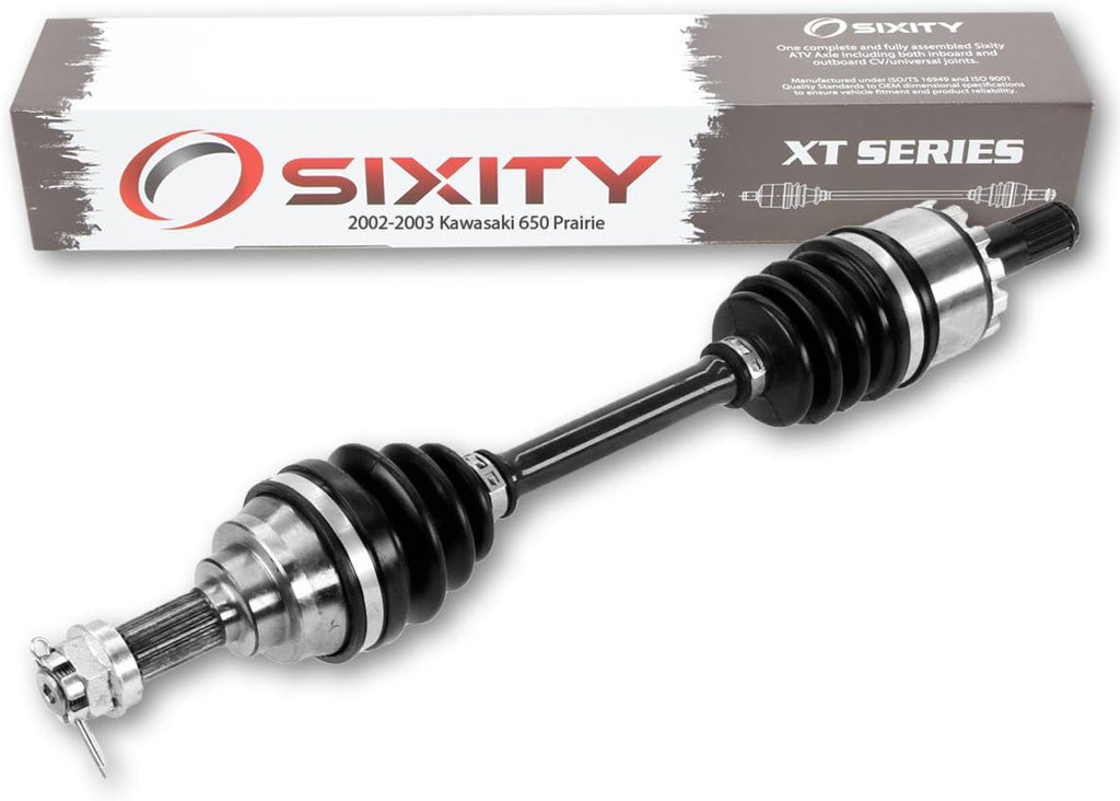 Front Left Axles Pack of 2 for Kawasaki 650 Prairie 4X4 O292