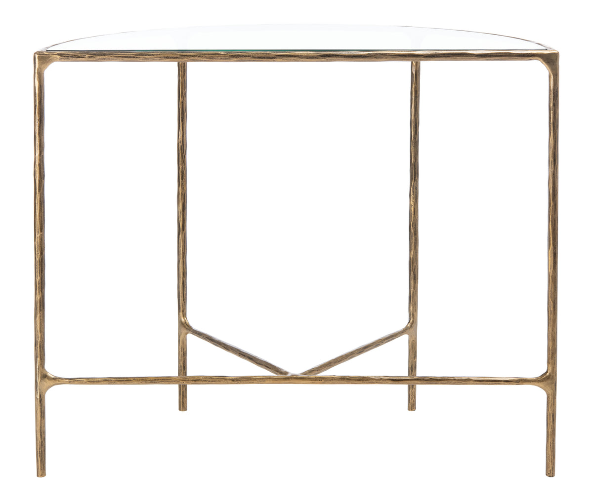 Brass Metal Console Table I520