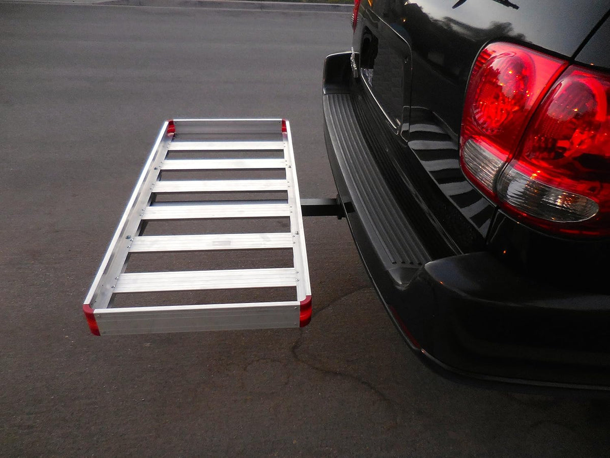 48 x 21 Hitch Mount Aluminum Cargo Carrier D52188