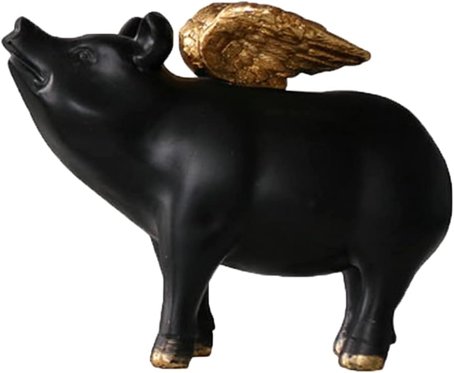 Black Cat Statue Figurine 7.4 Inch Y82917