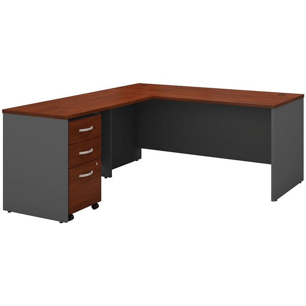 L Shaped Desk with Drawers Z68250