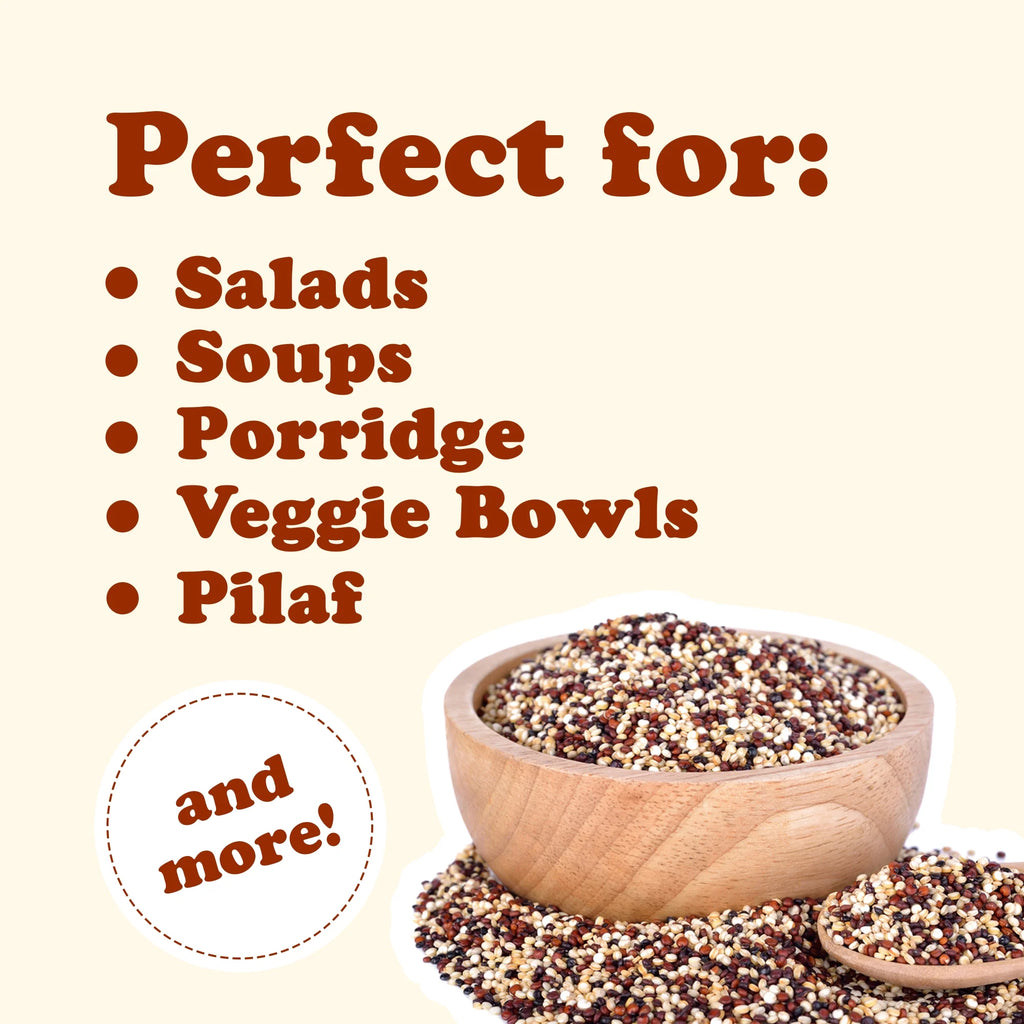 24 Pounds Tri-Color Quinoa Blend K314099