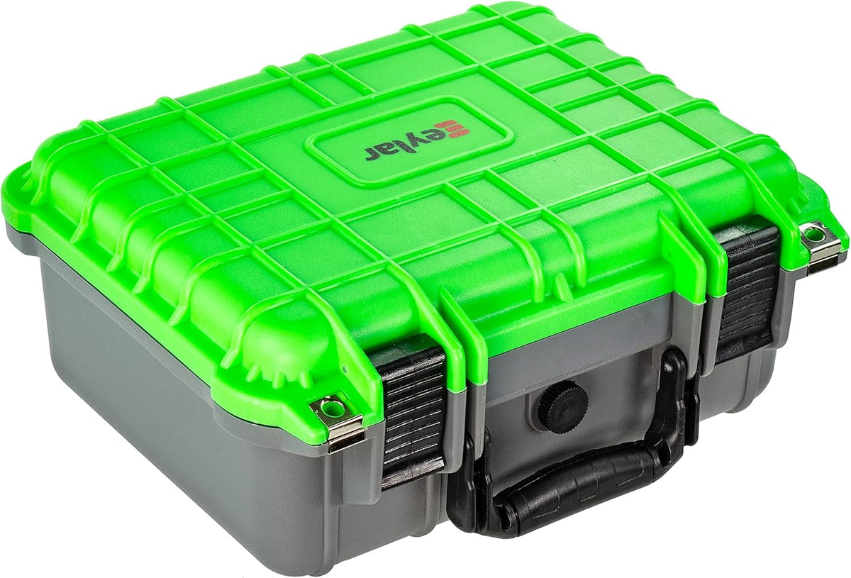 13.37 Inch Waterproof Shockproof Camera Case Dry Box with Foam Pack of 2 J28091