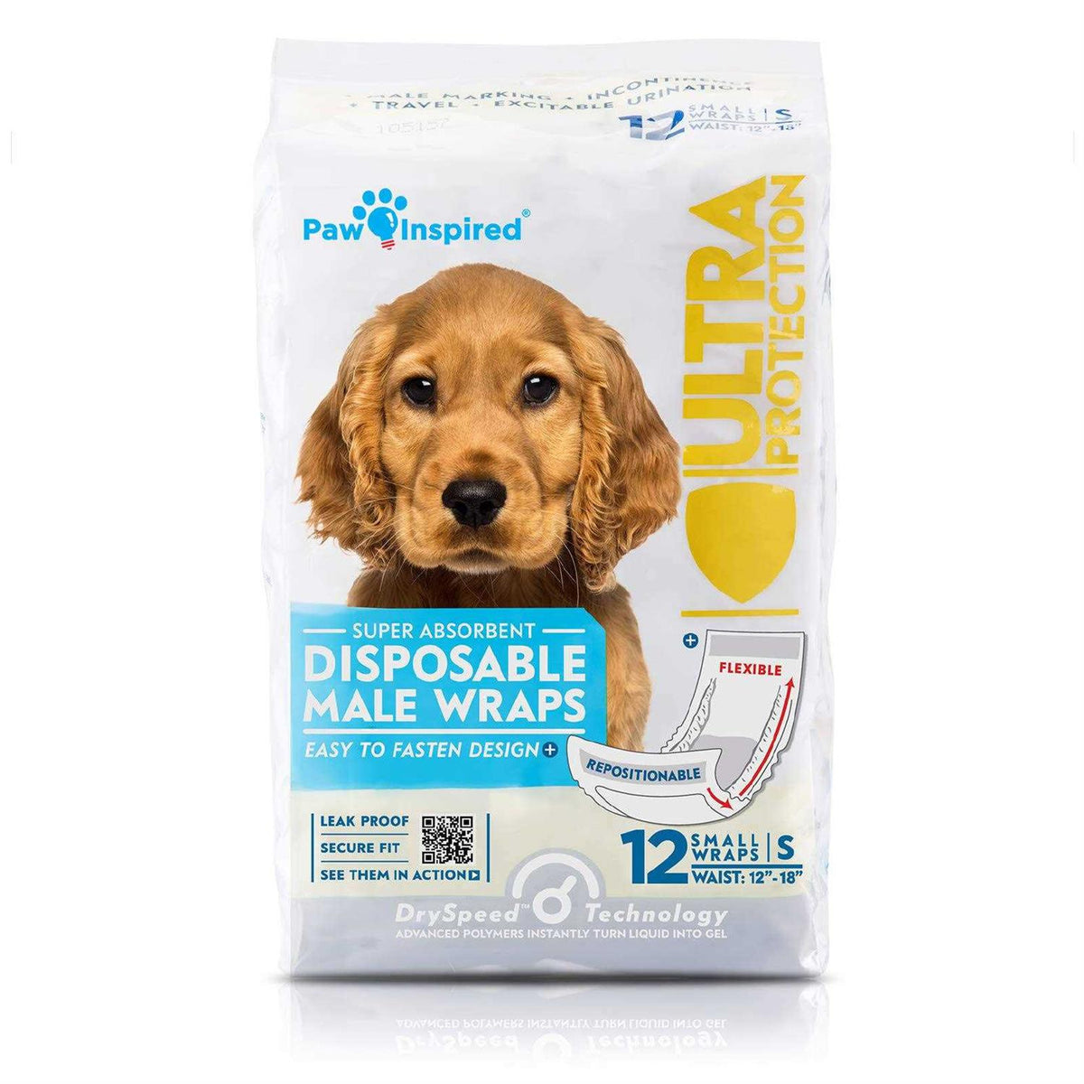 Disposable Belly Band Male Dog Wraps J8561