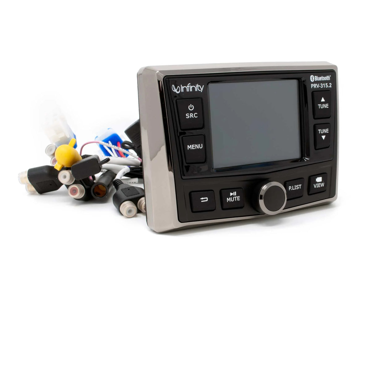 Waterproof Radio With Universal Marine Radio Dash Kit, And Usb/Aux M835