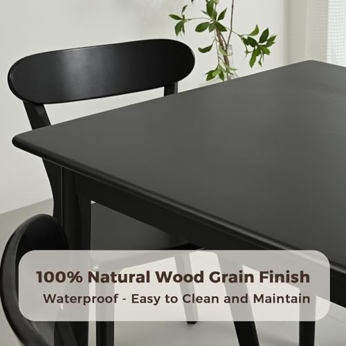 Walnut Solid Wood Square Dining Table Y987258