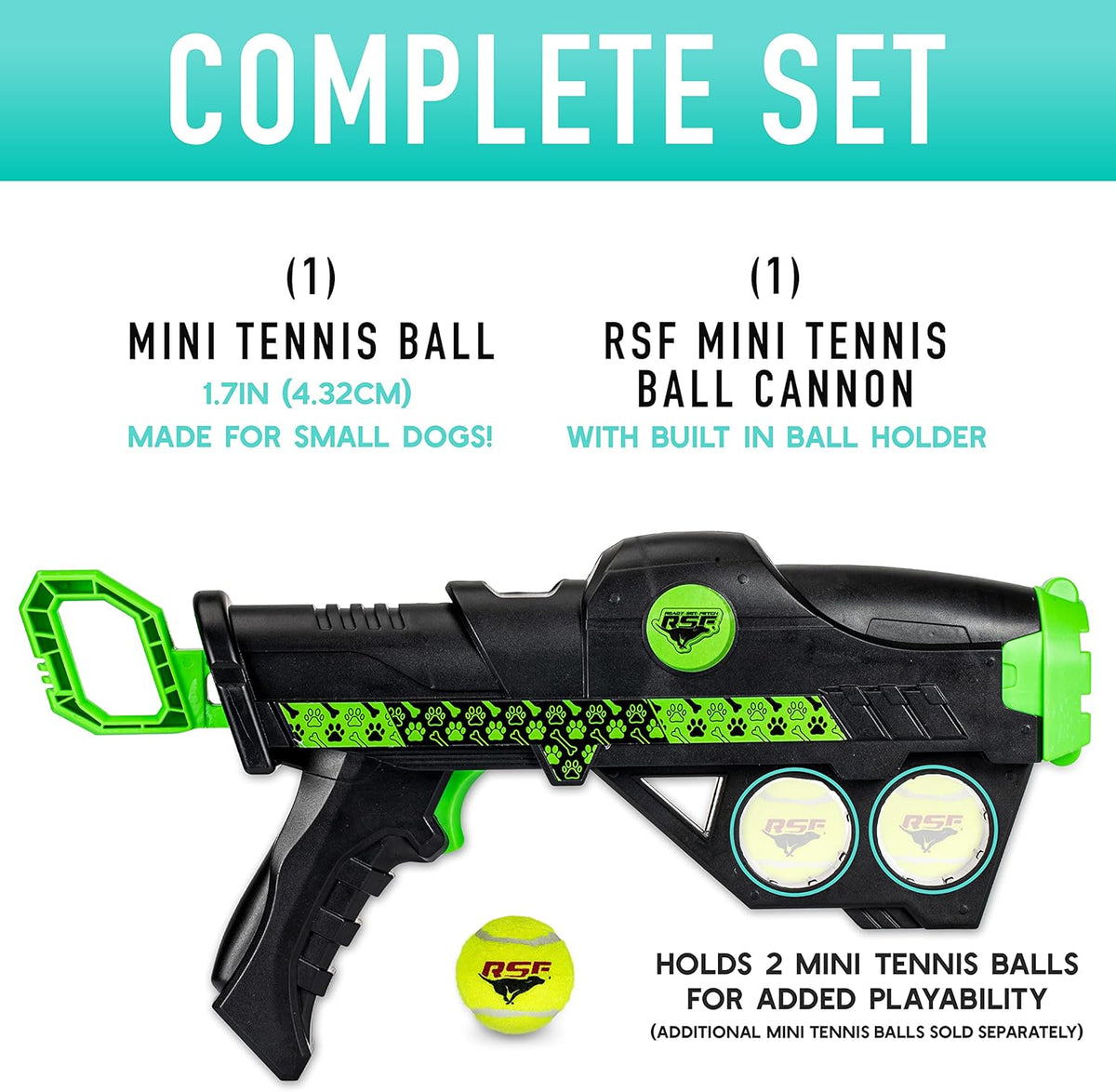 Mini Tennis Ball Launcher for Dogs J350