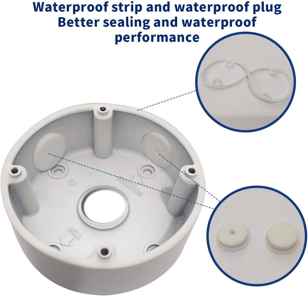 Bullet Camera Junction Box Mount Bracket 8 Set R10497