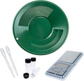 Gold Prospecting Pan Kit with Glass Vials Pocket Scale 7pc A933723