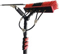 Water Fed Telescopic Window Cleaning Pole Kit with Squeegee Brush E70037