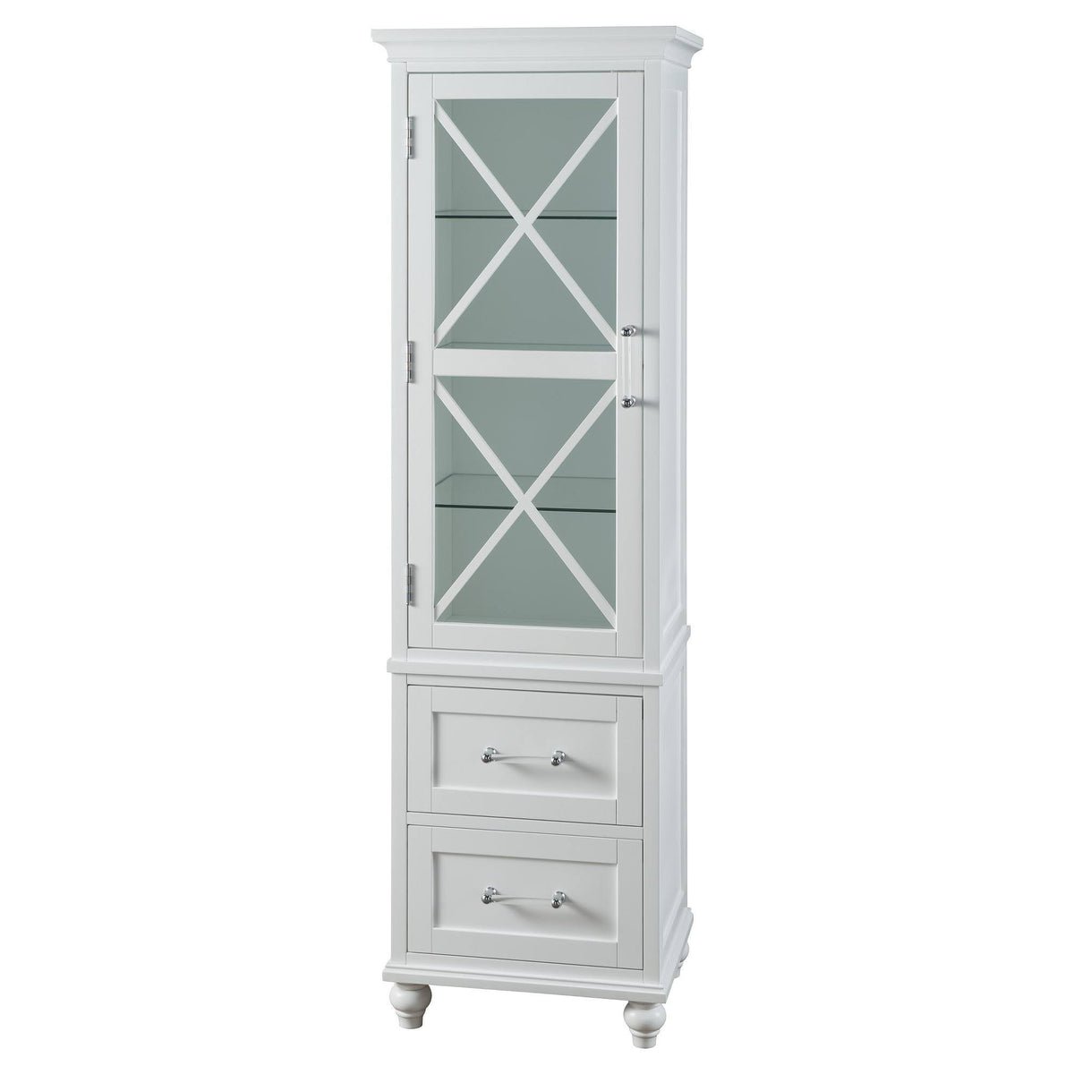 White Linen Cabinet E8561