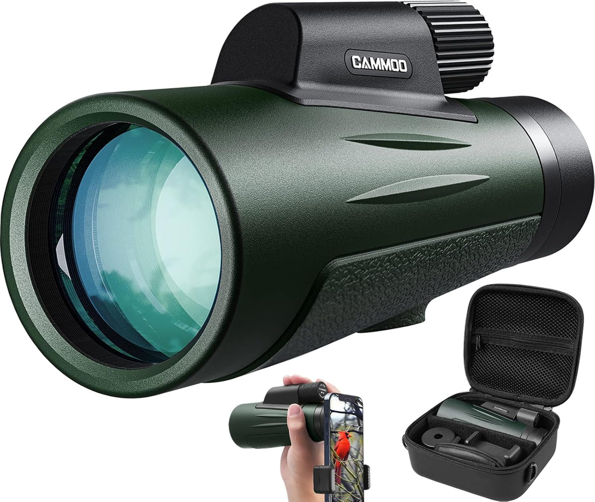 12×50HD Monocular Telescope with Phone Adapter N446135