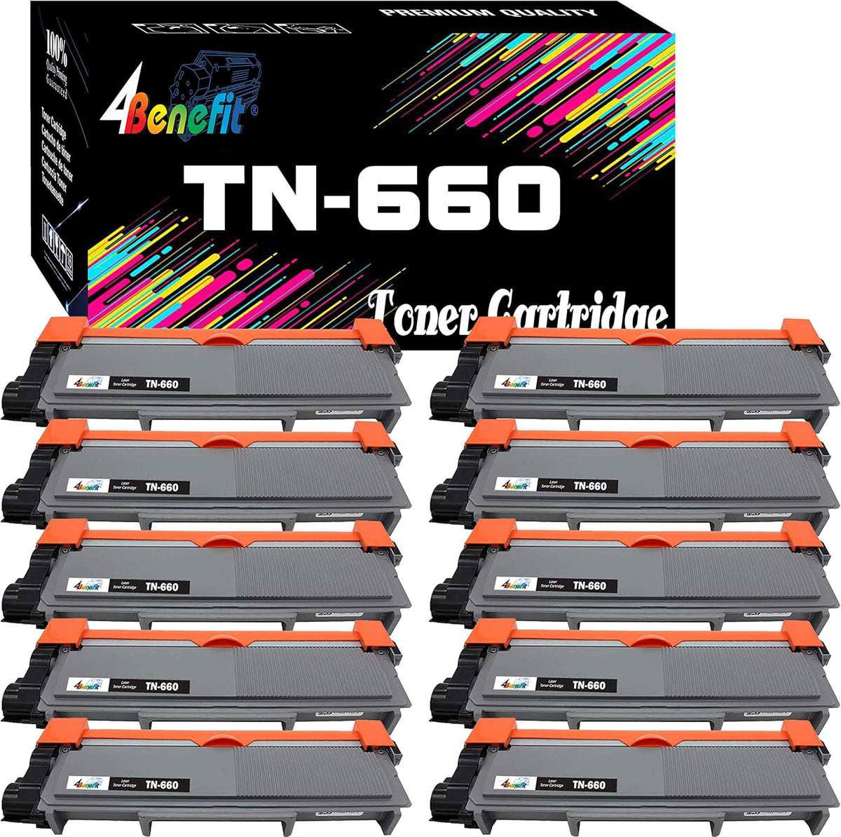 10 Pack Black Compatible Toner Cartridge Replacement G499
