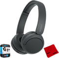 Black Wireless Headphones with Microphone X751384