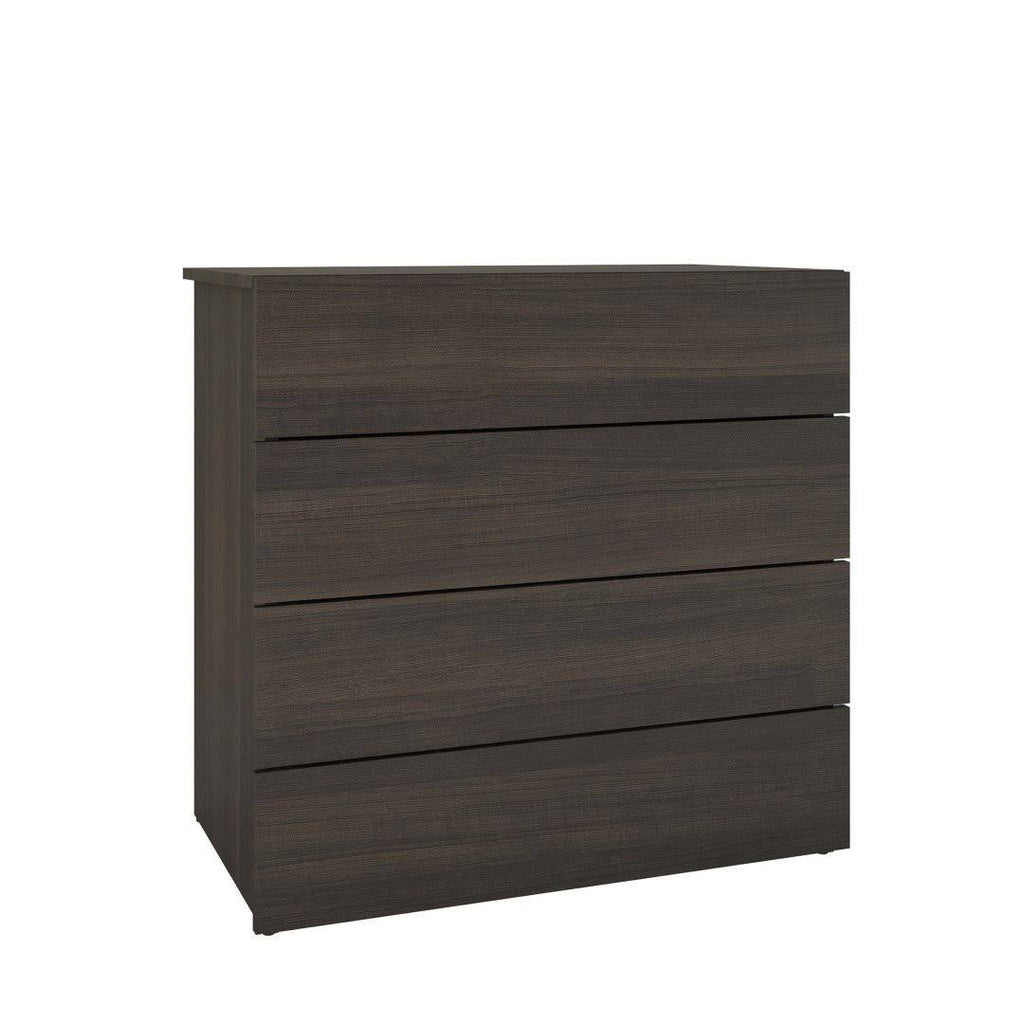 4 Piece Queen Size Bedroom Set, Ebony S1748