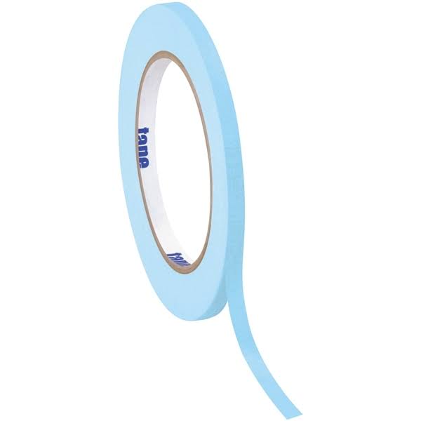 Light Blue Masking Tape 1/4 x 22 x 60 Yard Roll E44291