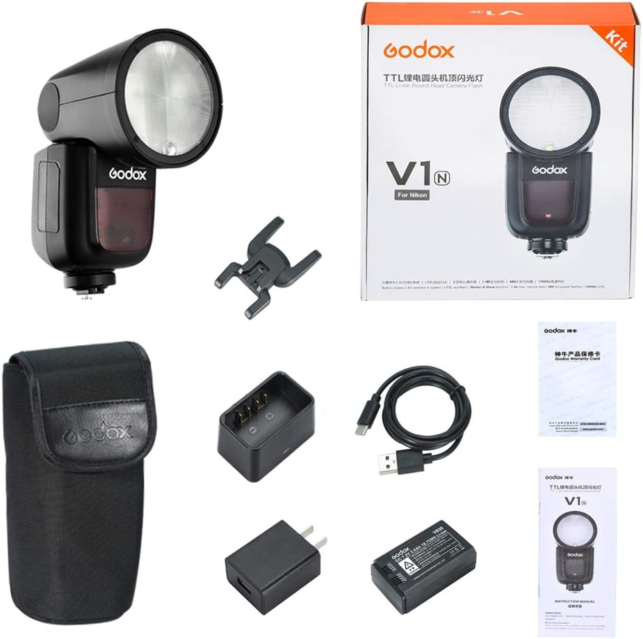 Camera Flash Speedlite with Wireless Flash Trigger K2999