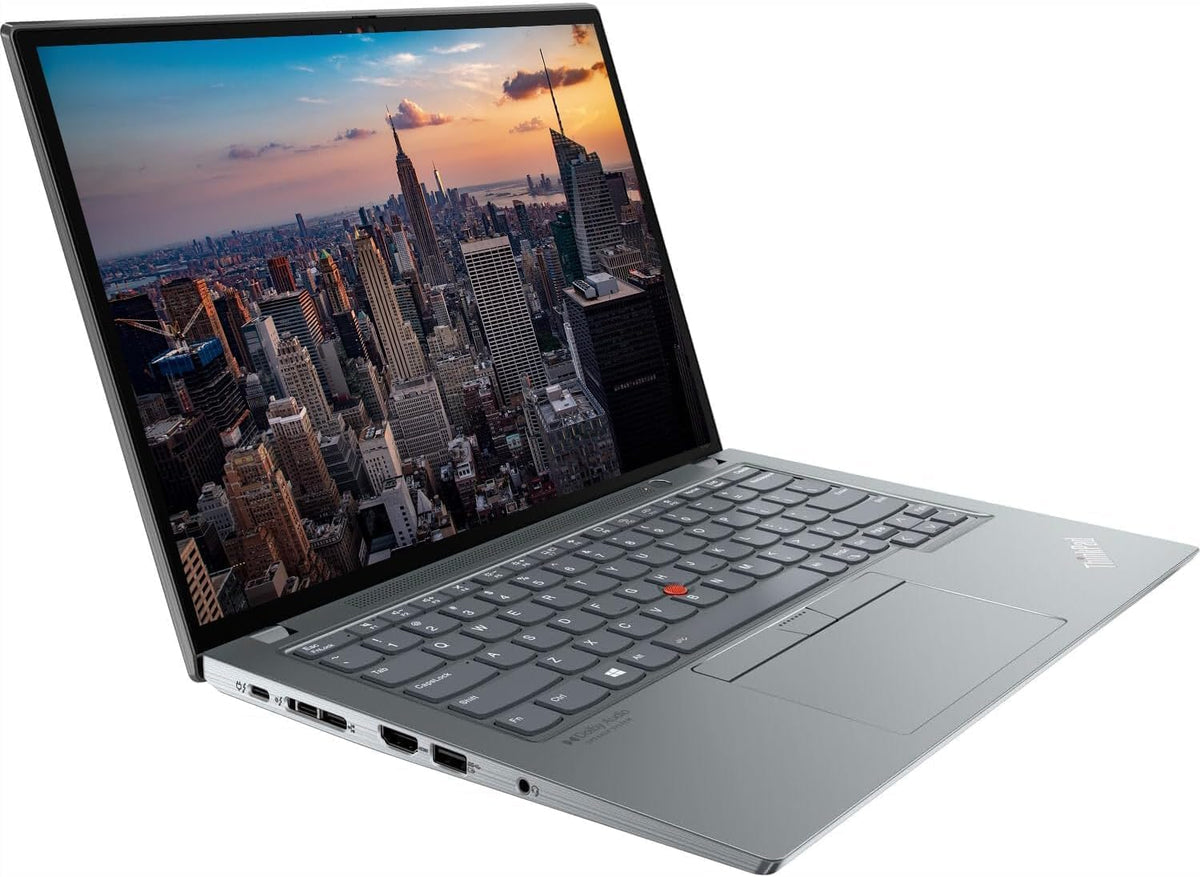 13.3" WUXGA Intel Core i5 8GB RAM 1TB SSD Backlit Keyboard Fingerprint WiFi 6 IR Webcam Windows 11 Pro Silver Laptop Y714