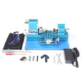 Miniature Metal Lathe - 36W 20000RPM Blue P72623