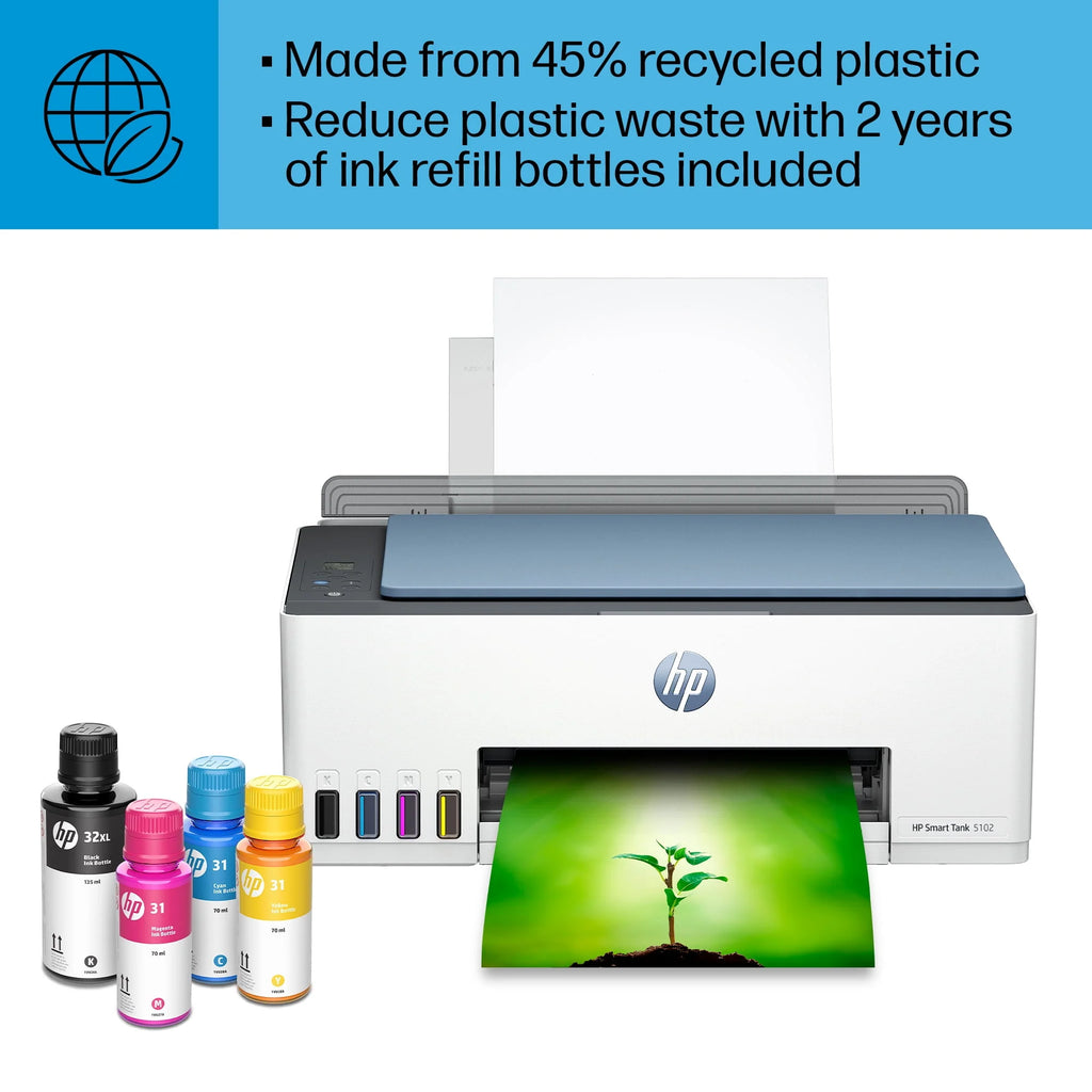 Wireless All-in-One Color Inkjet Tank Printer W708797