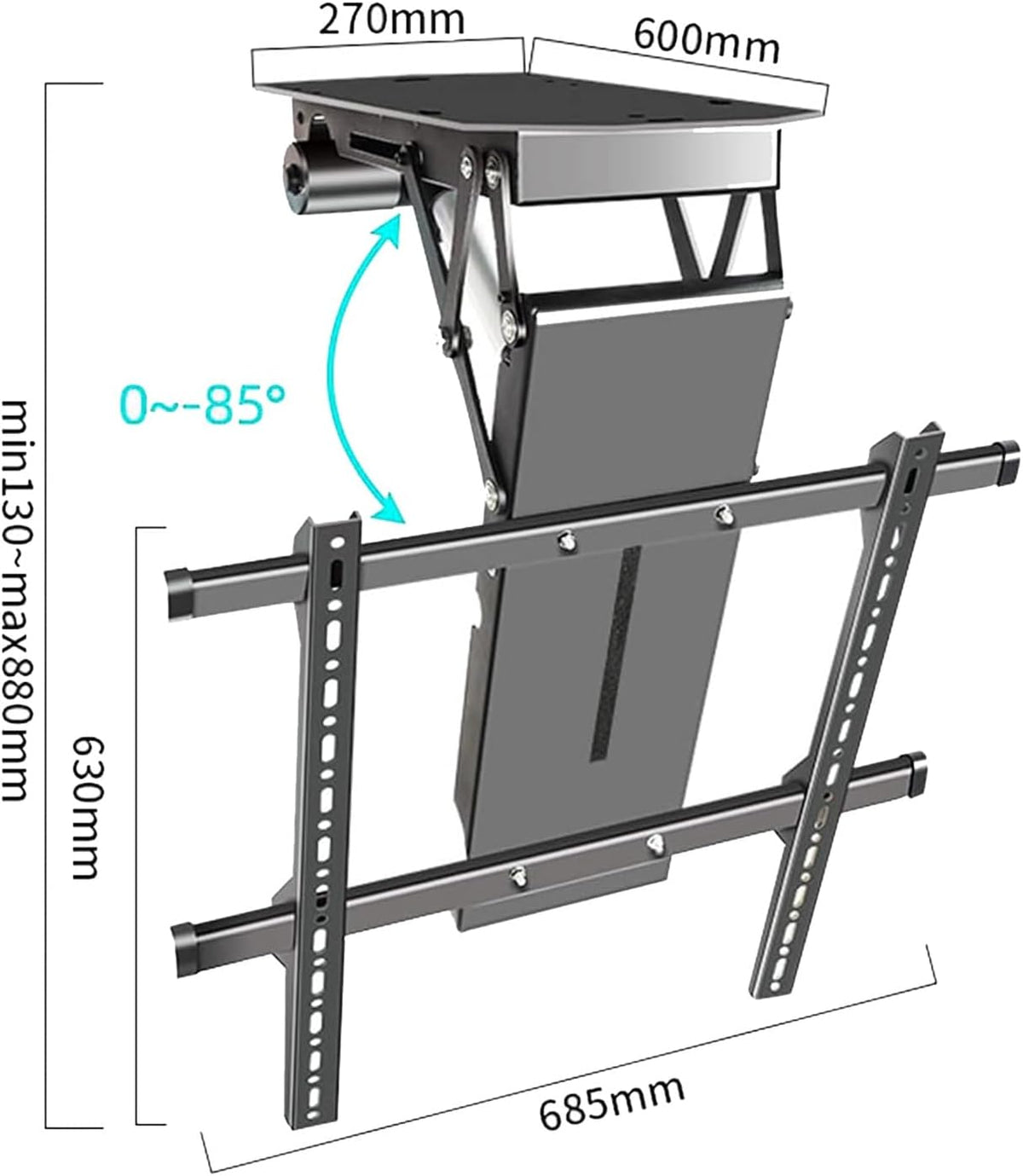 Motorised Electric Auto Lifting TV Stand for 50-90 Inch TVs S925441