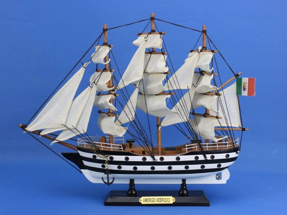 Wooden Tall Model Ship F27469