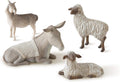4-piece set sculpted hand-painted nativity figures I568429