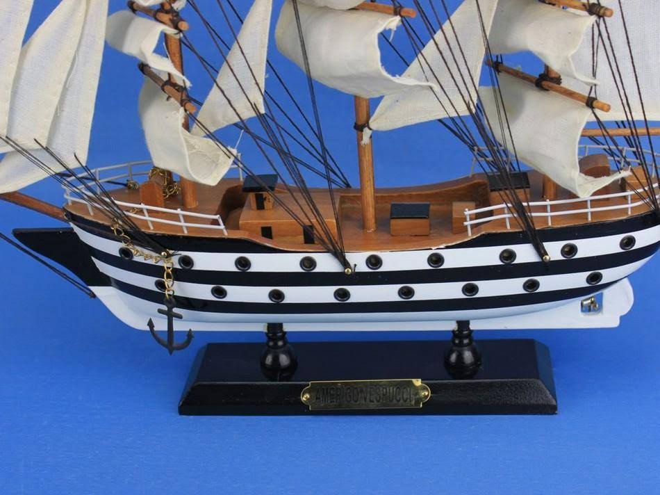 Wooden Tall Model Ship F27469