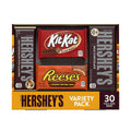 Assorted Chocolate Candy Variety Pack, Milk Chocolate, 30 Piece Count D392