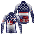 Customized Mens Cycling Jersey with 3 Pockets Full Zip X27109