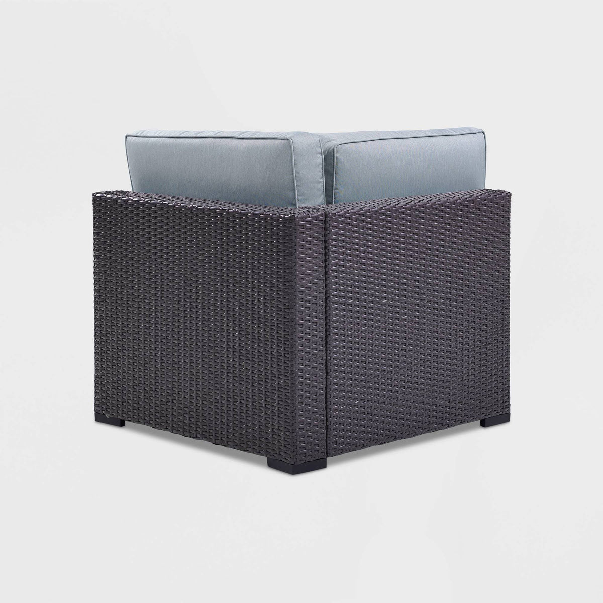 Outdoor Wicker Corner Chair Mist/Brown T48988