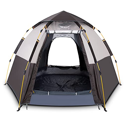 Waterproof Instant Camping Tent, 2/3/4 Person Double Layer Dome Tent P265