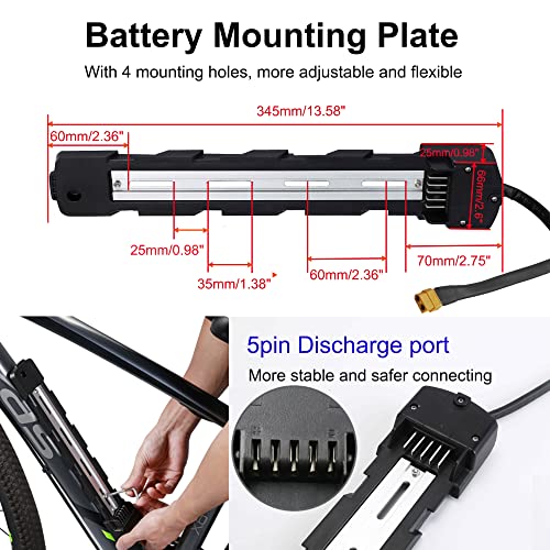 48V 20Ah Ebike Battery Pack Downtube Lithium Batteries with 3A Charger M92779