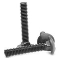 1/2 inch-13 x 2 3/4 inch Grade 5 Carriage Bolt Medium Carbon Steel Black Oxide V634