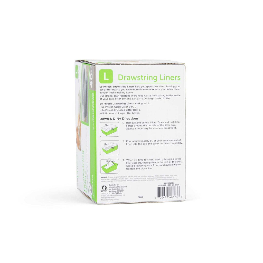 Drawstring Cat Litter Box Liners I84281