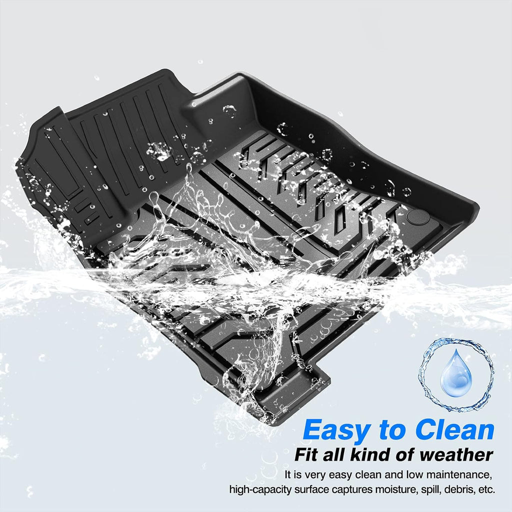 TPE Non-Slip Car Floor Mats Full Set A58619