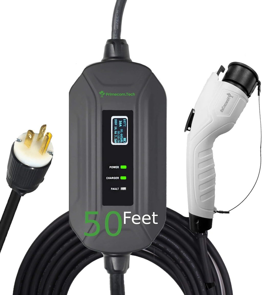 Portable EV Charger, 50 Feet K161