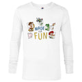 White Long Sleeve T-Shirt H392