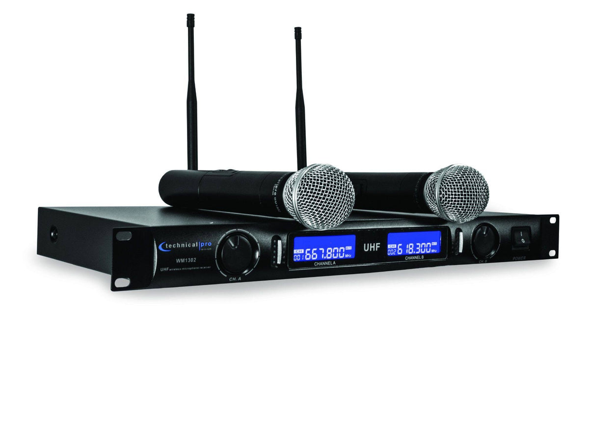 UHF Dual Wireless Microphone System G9428
