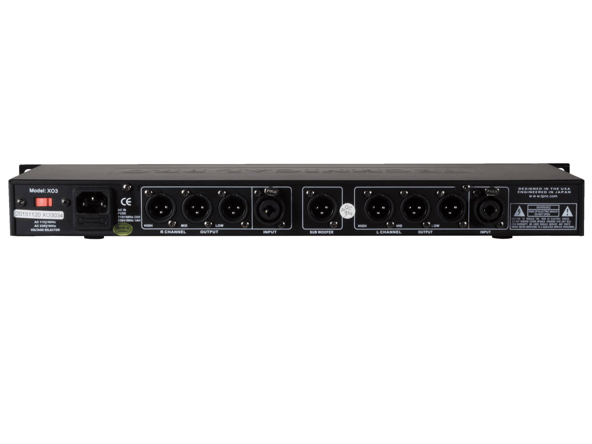 3 Way Crossover with Subwoofer Output C641935