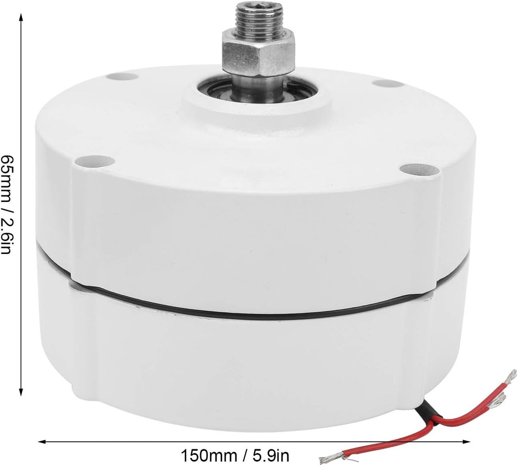 200W 3 Phase AC Permanent Magnet Generator Alternator with Rectifier 24V H44322