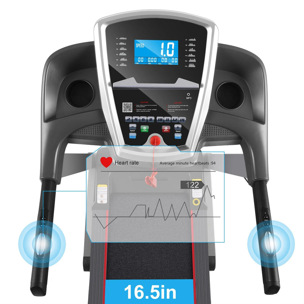 3HP Incline Treadmill with 15 Level Auto Incline H403637