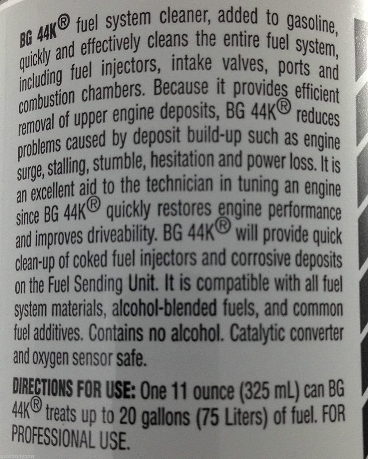 3 cans of BG 44K Platinum with Carbon Fiber Key Chain U23837